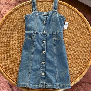 GAP Girls Denim Dress NWT 10